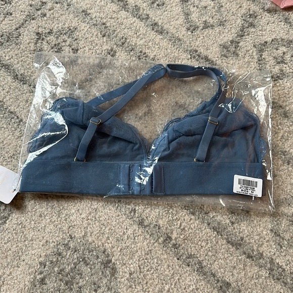 NWT Lively Long-lined Lace Bralette Vintage Indigo - Picture 6 of 6